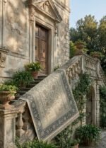 Classical Jahan Prayer Rug - Image 3